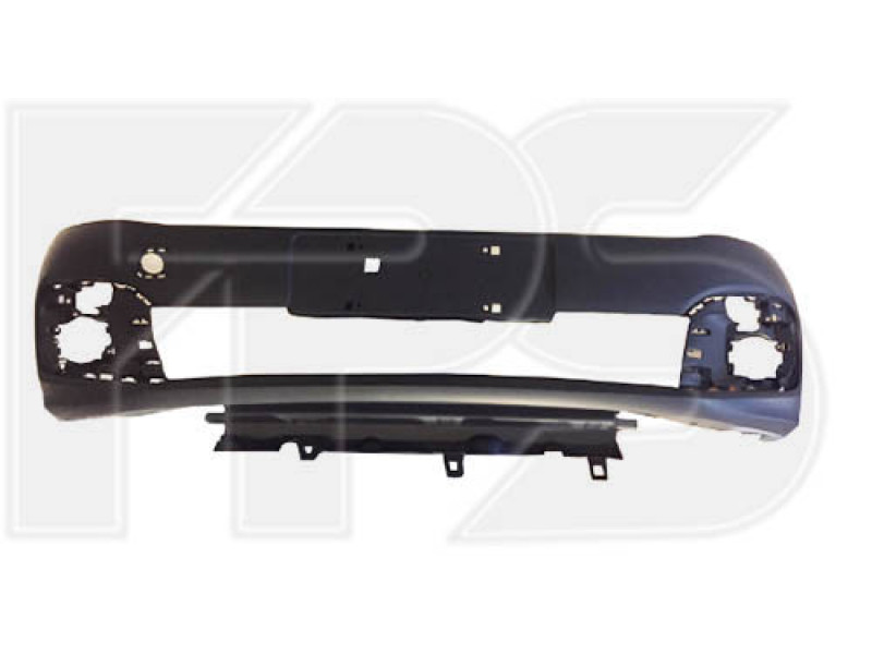 Бампер передній без отворів під парктронік Citroen C-Elysee 2017- Тайвань