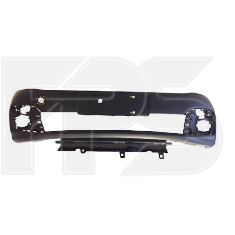 Бампер передній без отворів під парктронік Citroen C-Elysee 2017- Тайвань