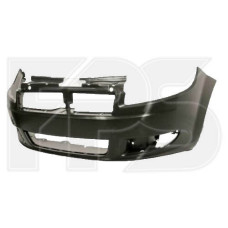 Бампер передній без отв. під п/тронік Fiat Linea 2007-2013 FPS