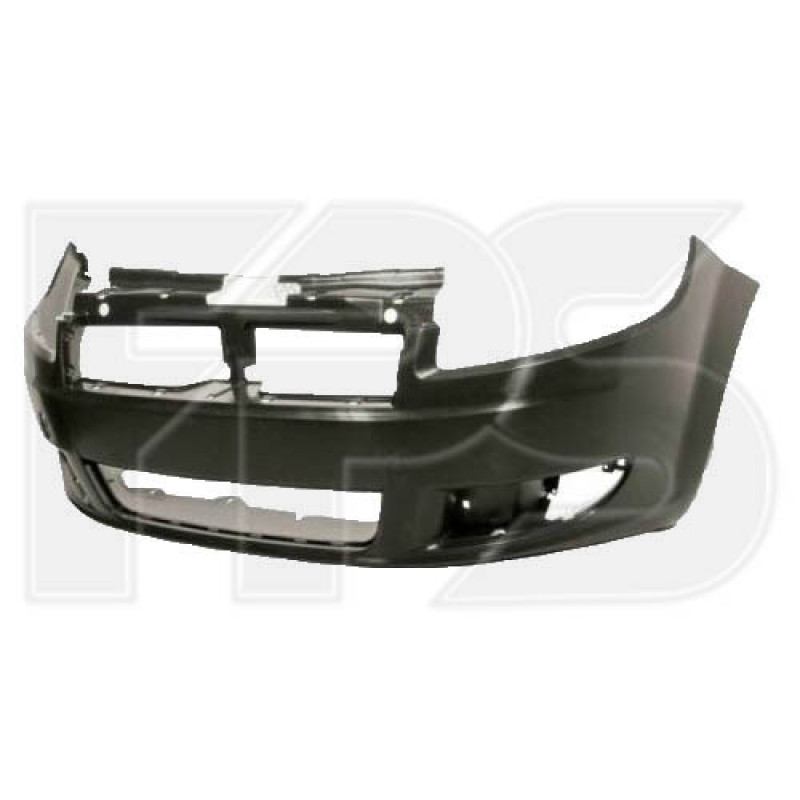 Бампер передній без отв. під п/тронік Fiat Linea 2007-2013 FPS