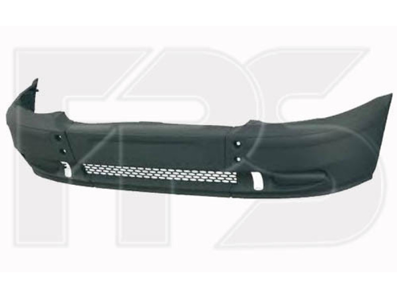 Бампер передній суцільнолитий Ford Transit 2000-2006 FPS
