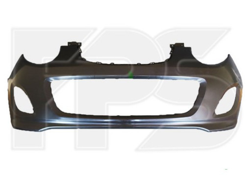 Бампер передній з отвором Kia Picanto 2010-2011 FPS
