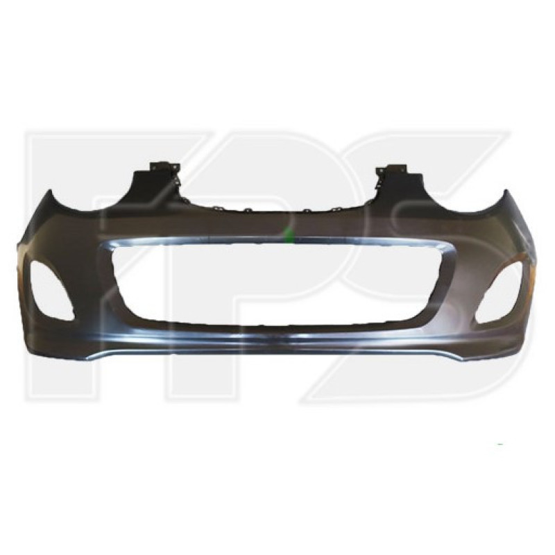 Бампер передній з отвором Kia Picanto 2010-2011 FPS