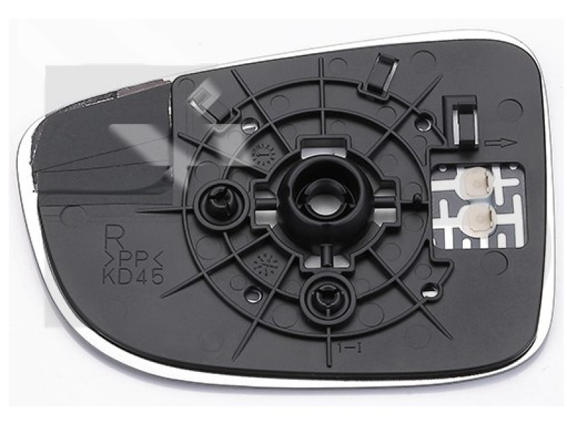 Вкладиш дзеркала правий Mazda 6 GJ 2013- TYC