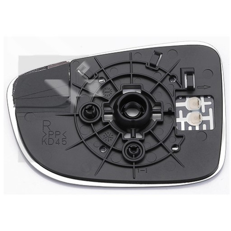 Вкладиш дзеркала правий Mazda 6 GJ 2013- TYC