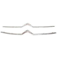 Молдинг решітки верхній та нижній Citroen C4 10-17 (Тайвань) хром 745385