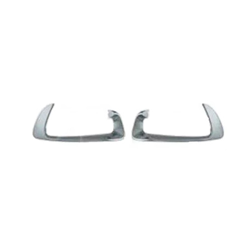 Молдинг решітки в бампері сірий металік лівий правий Renault Scenic 2012-2014 (окрім Grand Scenic) (FPS)