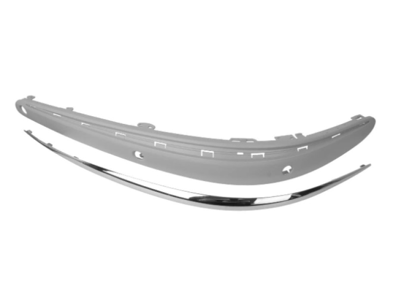 Накладка бампера передня ліва Mercedes 211 02-06 (Tempest)
