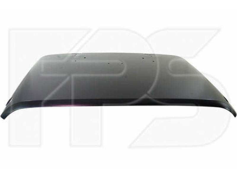 Капот з 2 отворами під форсунки Jeep Wrangler 2007-2018 FPS