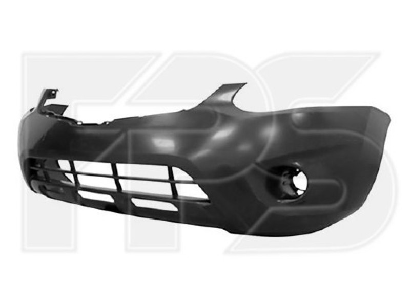 Бампер передній без отворів під парктронік Nissan Rogue 2011-2014 FPS