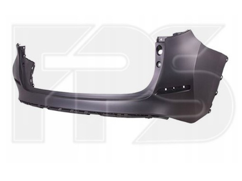 Бампер задній без отворів під парктронік Nissan Murano Z52 2015- FPS