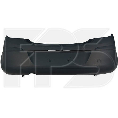 Бампер задній (без отворів під парктронік) Opel Corsa D 2007-2011 FPS