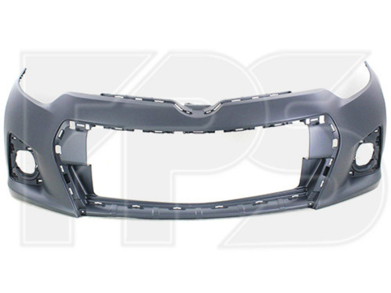 Бампер передній без отворів під парктронік Toyota Corolla E17 S/SE 2013-2016 FPS