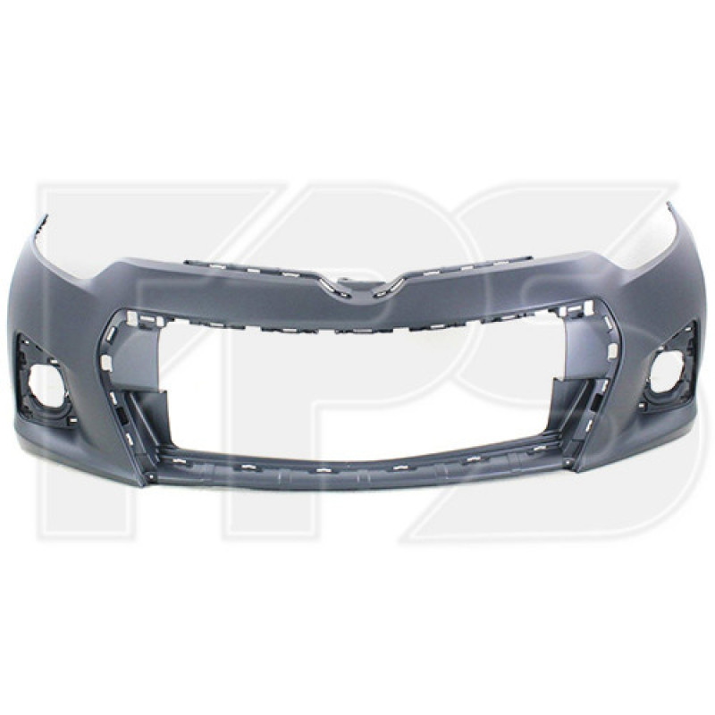 Бампер передній без отворів під парктронік Toyota Corolla E17 S/SE 2013-2016 FPS