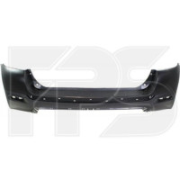 Бампер задній без отворів під парктронік Toyota Highlander 2010-2013 FPS