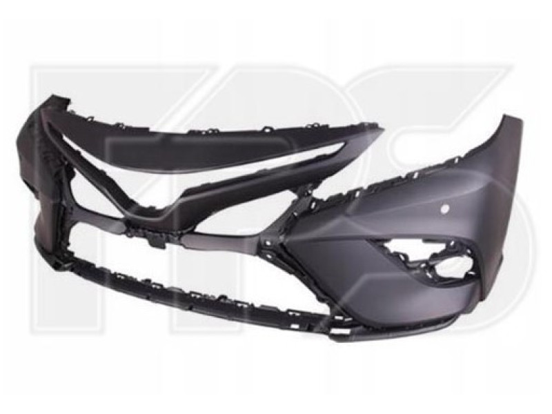 Бампер передній з отвором під парктронік Toyota Camry XV70 2017-2021 SE/XSE FPS