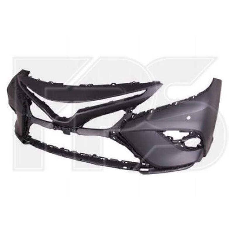 Бампер передній з отвором під парктронік Toyota Camry XV70 2017-2021 SE/XSE FPS