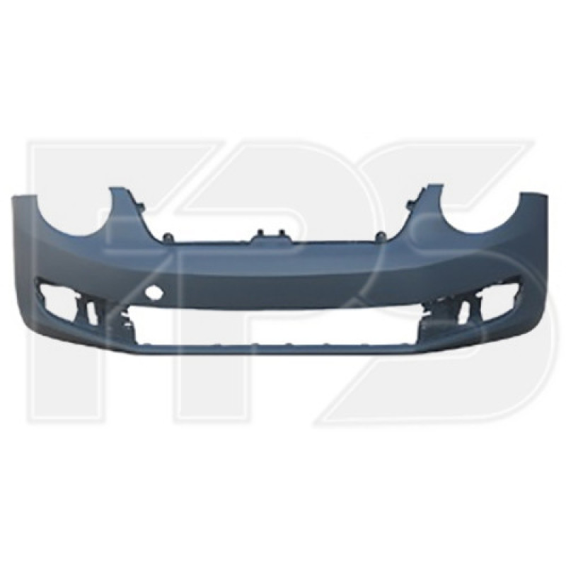 Бампер передній без отворів під парктронік VW Beetle 2011-2016 FPS