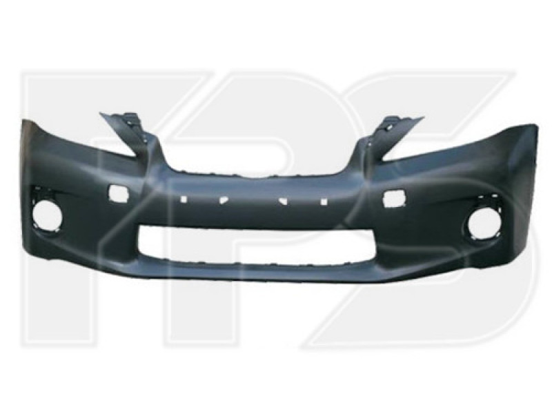 Бампер передній (без отворів під парктронік, без отворів під омивач) Lexus CT200H 2011-2014 FPS
