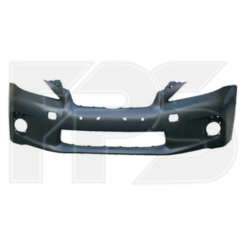 Бампер передній (без отворів під парктронік, без отворів під омивач) Lexus CT200H 2011-2014 FPS