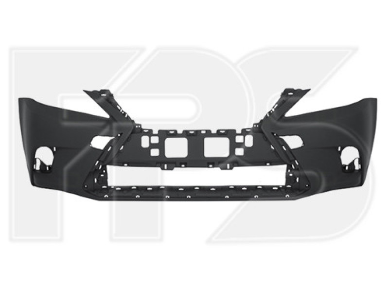 Бампер передній без отворів під парктронік та омивач Lexus CT200H 2014-2017 FPS