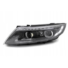 Передня фара ліва Kia Optima 13-16 одна лінза, ксенон   LED (Depo)