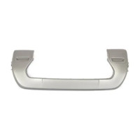 Накладка бампера переднього верхня Renault Duster 2018- (Тайвань) сіра