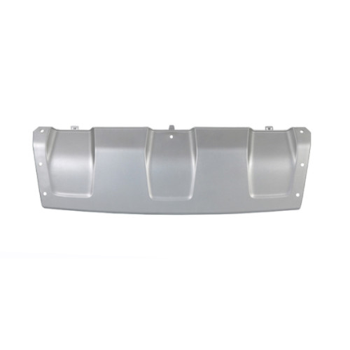 Накладка бампера передня нижня Renault Duster 2010-2018 Polcar 620728255R сірий металік