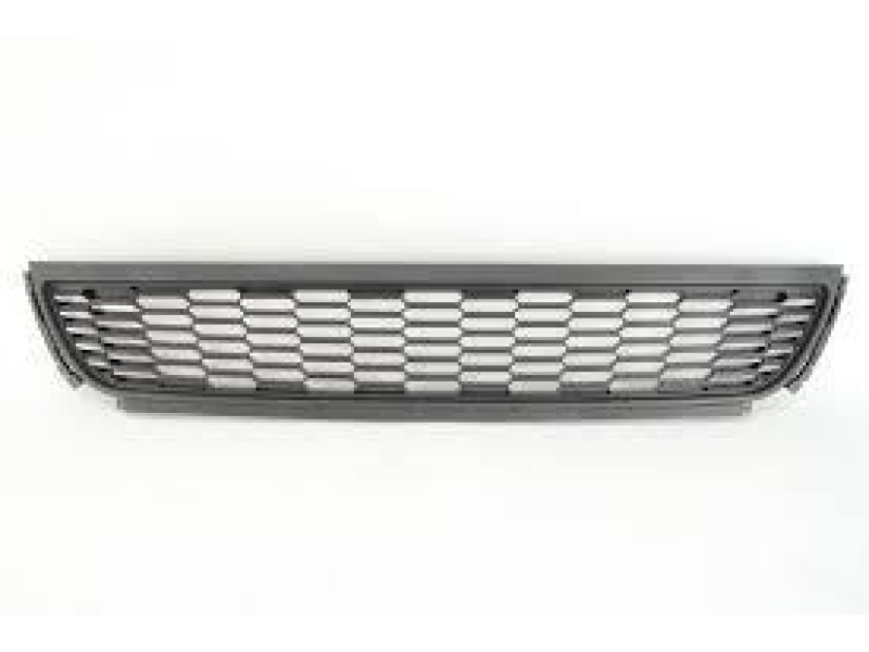 Решітка бампера VW Polo 09-, хетчбек, середня, з хром молдингом (FPS) 6R0853671