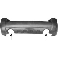 Бампер задній (2 вихлопа) Hyundai Tucson 2004-2009 Elit 866102E050