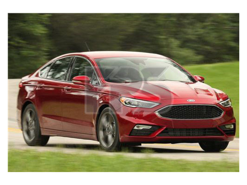 Скло дверне заднє ліве Ford Mondeo 5, Fusion USA 13-22 (Sekurit) сіре