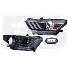 Передня фара Ford Mustang 14-17 права (Depo)   LED