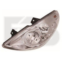 Передня фара Opel Movano 10-19 права (Depo) з доп. освітленням, ел. кор.(без коректора)