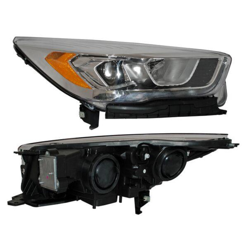 Передня фара ліва Ford Kuga / Escape 16- (TYC) мех. HB3 LED хром.  лінз GJ5Z13008J