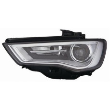 Передня фара права Audi A3 EUR 12-16 (TYC) ЕЛ. D3S LED  МОТОР 8V0941044