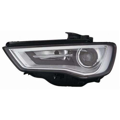 Фара передня ліва Audi A3 EUR 2012-2016 TYC ЕЛ. D3S LED МОТОР 8V0941043