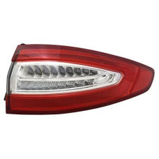 Ліхтар задній лівий Ford Fusion, Mondeo 2013-2016 зовнішній LED (TYC) DS7Z13405D