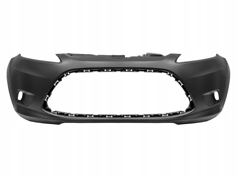 Бампер передній (чорний, без отворів під ПТФ) Ford Fiesta 2009-2013 FPS 1553483