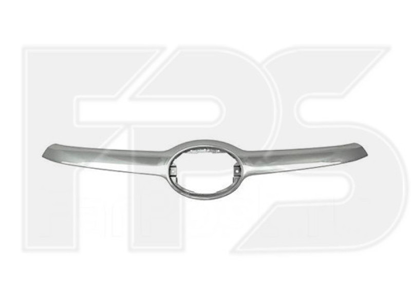 Молдінг решітки радіатора Toyota Highlander 13-16 хром (FPS)
