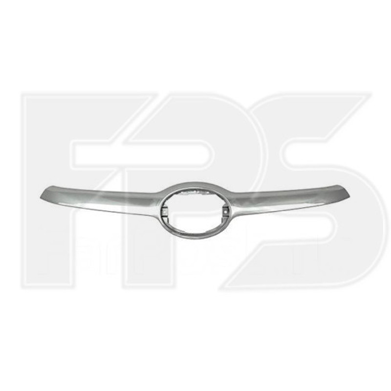 Молдінг решітки радіатора Toyota Highlander 13-16 хром (FPS)