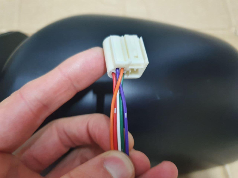 Дзеркало ліве Toyota Land Cruiser Prado j120 03-09 (Tempest) 879406A101