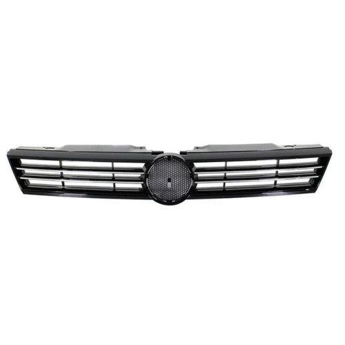Решітка радіатора VW Jetta 6 2011-2014 (TP) з хром молдингами 5C6853651AZLL