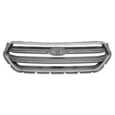 Решітка радіатора Ford Escape, Kuga 17 - з хромом, срібний (FPS) GV448200C