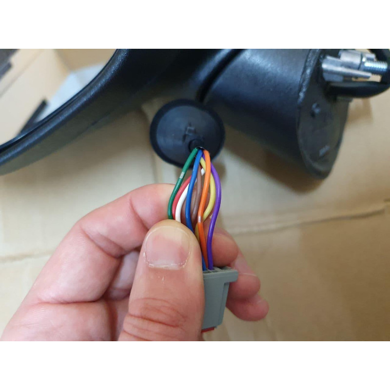 Дзеркало праве Ford Fiesta 09-17 (FPS) 8PIN, електроскладання