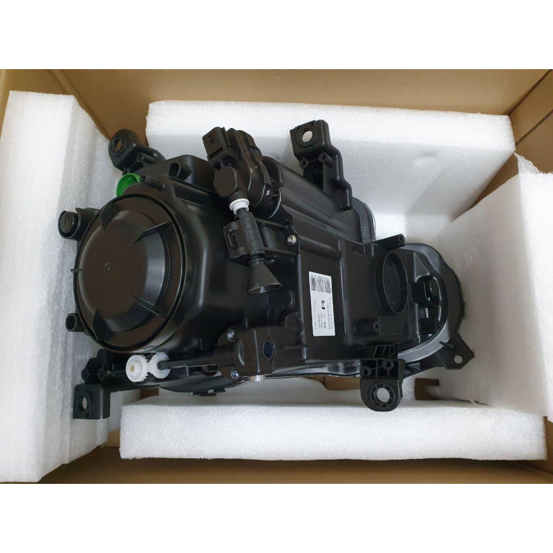 Фара передня права нижня Jeep Cherokee KL 13-18 (TP, China) ел. рег., галоген, світла