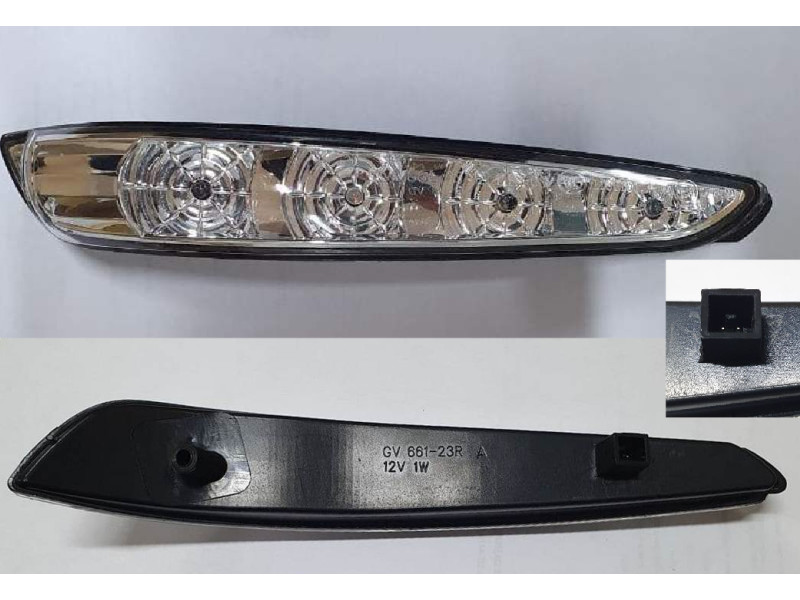 Покажчик повороту дзеркала правий Hyundai Sonata YF 2010-2014 USA (FPS) ДИВІТЬСЯ ФОТО