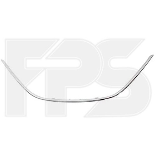 Молдинг решітки радіатор Hyundai Sonata LF 2010-2014 хром (FPS)