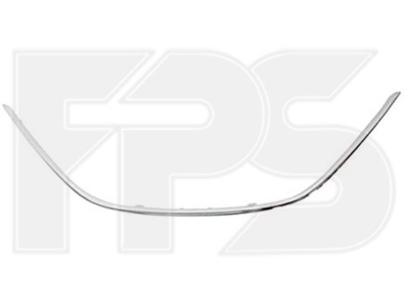 Молдинг решітки радіатор Hyundai Sonata LF 10-14 хром (FPS)