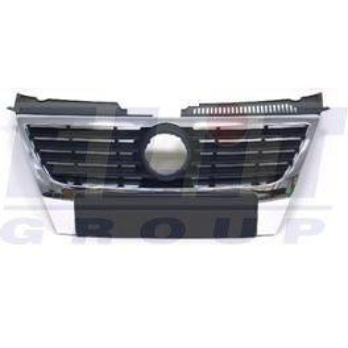Решітка радіатора VW Passat B6 2005-2010 (Elit) 3C0853651PWF