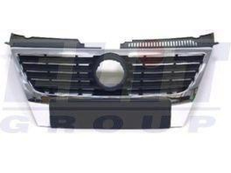 Решітка радіатора VW Passat B6 05-10 (Elit) 3C0853651PWF
